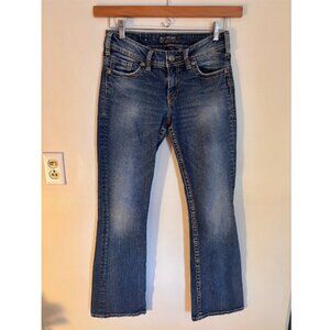 Silver Women's Suki Mid-Rise Bootcut Jeans, Western-Style,  Size: 28x32